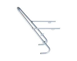 Tubus Tara Lowrider Front Bike Rack (Silver)