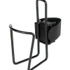 Two Fish QuickCage Large Water Bottle Cage (Vinyl Coated Black) (24oz)