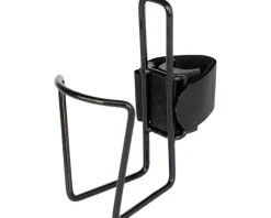 Two Fish QuickCage Large Water Bottle Cage (Vinyl Coated Black) (24oz)