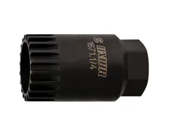 Unior 1671.1/4 Cartridge Bottom Bracket Tool (Black) (20-Tooth)