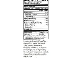 UnTapped Organic Waffle (Raspberry) (16 | 1.1oz Packets)