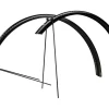 Velo Orange Hammered 700c x 45 Fender Set (Black) (700c x 25-35)