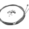 Velo Orange Metallic Braid Brake Cable Kit (Silver) (Road & Mountain) (1000/2000mm) (w/ Housing)