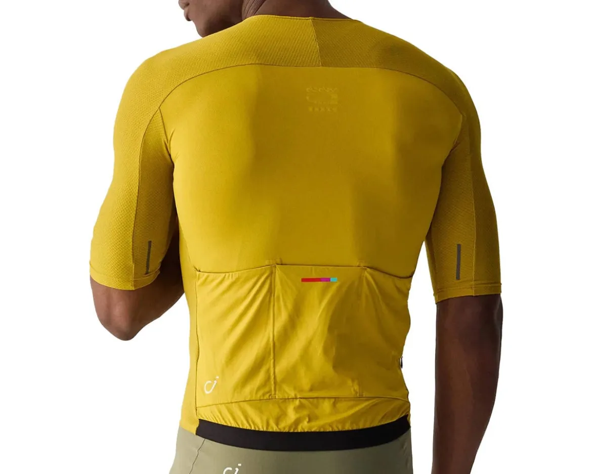 Velocio Men's CONCEPT Radiator Jersey (Sulphur) (S)