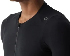 Velocio Merino LUXE Short Sleeve Jersey (Black) (L)
