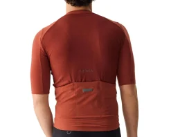 Velocio Merino LUXE Short Sleeve Jersey (Smoked Paprika) (S)