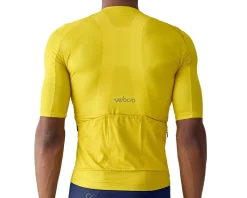 Velocio Ultralight Mesh Short Sleeve Jersey (Sulphur) (XS)