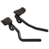 Vision Team Clip-On Aero Bar (Black) (31.8 x 230-270mm) (J-Bend)
