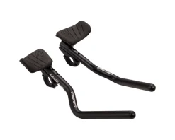 Vision Team Clip-On Aero Bar (Black) (31.8 x 230-270mm) (J-Bend)