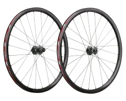 Vision Team i23 Aero Gravel Wheelset (Black) (SRAM XDR) (12x100mm, 12x142mm) (700c) (Centerlock) (Tubeless)