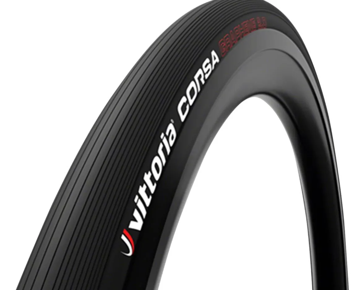 Vittoria Corsa Competition Road Tire (Black) (700c) (32mm) (Folding) (Graphene 2.0)