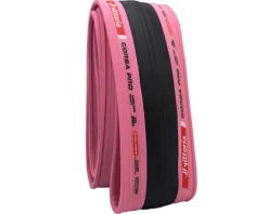 Vittoria Corsa PRO Limited Edition Tubeless Road Tire (Black/Pink) (700c) (30mm) (Cotton-Tech/Race Formulation)