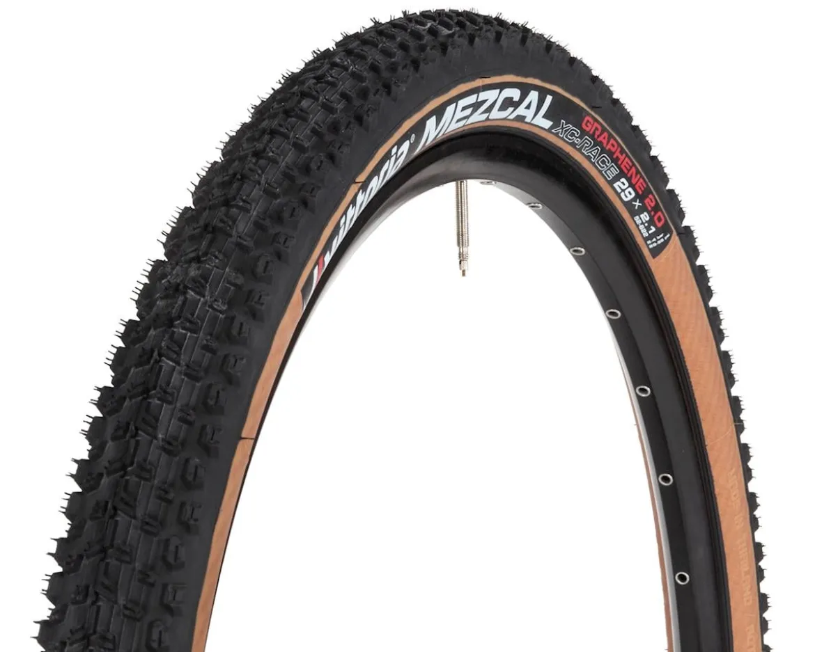 Vittoria Mezcal XC Race Tubeless Mountain Tire (Tan Wall) (29") (2.1") (Graphene 2.0)