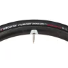 Vittoria Rubino Pro TLR Tubeless Road Tire (Black) (700c) (25mm) (Graphene 2.0)