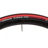 Vittoria Rubino Pro Tube-Type Road Tire (Black/Red) (700c) (25mm) (Folding) (Graphene 2.0)