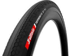 Vittoria Terreno T10 Hardpack Gravel Sport Tire (Black) (700c) (35mm) (Folding)