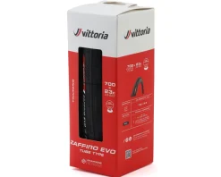 Vittoria Zaffiro Evo V G2.0 Road Tire (Black) (700c) (23mm) (Folding) (1C Graphene) (Tube-Type)