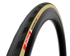 Vittoria Zaffiro Evo V G2.0 Road Tire (Tan/Black) (700c) (25mm) (Folding) (1C Graphene) (Tube-Type)