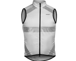 Voler Men's Reflective Wind Vest (Limestone) (XS)