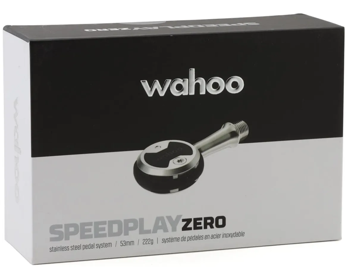 Wahoo Fitness Speedplay Zero Road Pedals (Black) (53mm Spindle)
