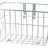 Wald 1352 Front Grocery Basket (Silver) (w/ Adjustable Legs)