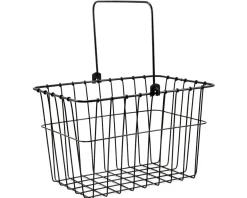 Wald 3133 Quick Release Front Handlebar Mount Bike Basket (Black)