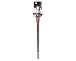 Wald #67 Rear Axle-Mounted Kids Bike Kickstand (Silver) (16") (For 3/8" Bolt-On Rear Axles)