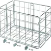Wald 582 Side-Mount Folding Rear Basket (Silver)