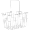 Wald 133 Standard Lift-Off Front Bike Basket (White)
