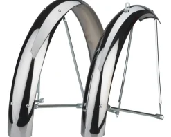 Wald Balloon Fender Set (Chrome) (Fits 26 x 2.125)