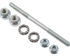 Wald #188 Front Axle Set (Silver) (5/16" x 5-1/2") (24TPI)