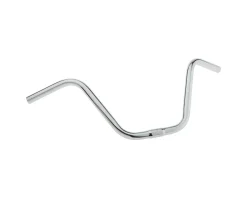 Wald 870 Hi-Rise 24" Steel Handlebar (Chrome) (25.4mm) (9" Rise) (610mm)