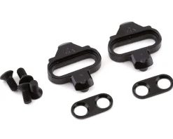 Wellgo Clipless Cleats for SPD Style Pedals (Black) (98A) (4°)