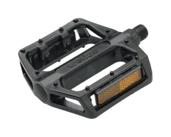 Wellgo B087 Platform Pedals (Black) (Aluminum) (Molded Pins) (9/16") (Standard)