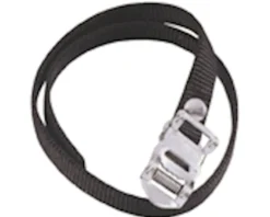 Wellgo Standard Toe Straps (Black) (Pair)