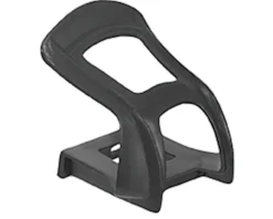 Wellgo Strapless Toe Clips (Black) (Pair)