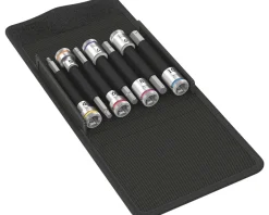 Wera 8740 B HF 1 Zyklop Bit Socket Set With Holding Function (3/8" Drive)