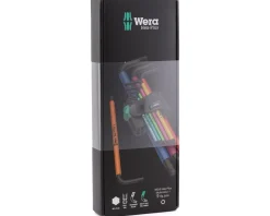 Wera 950/9 Hex-Plus Multicolor L-Key Wrench Set (Metric)