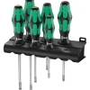 Wera 334/6 Rack Screwdriver Set (Kraftform Plus Lasertip & Rack)