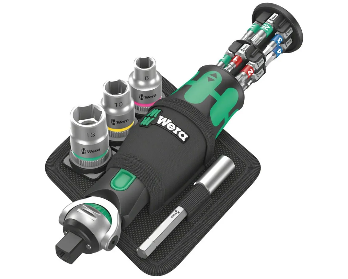 Wera 8009 Zyklop Ratchet Pocket Set 2 (18 Pieces)