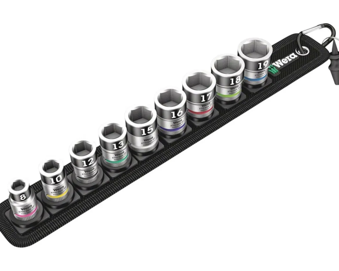 Wera Belt B 1 Zyklop Bit Socket Set (3/8")