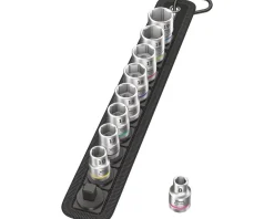 Wera Belt B 4 Zyklop Socket Set (3/8" Drive) (9 Pieces)