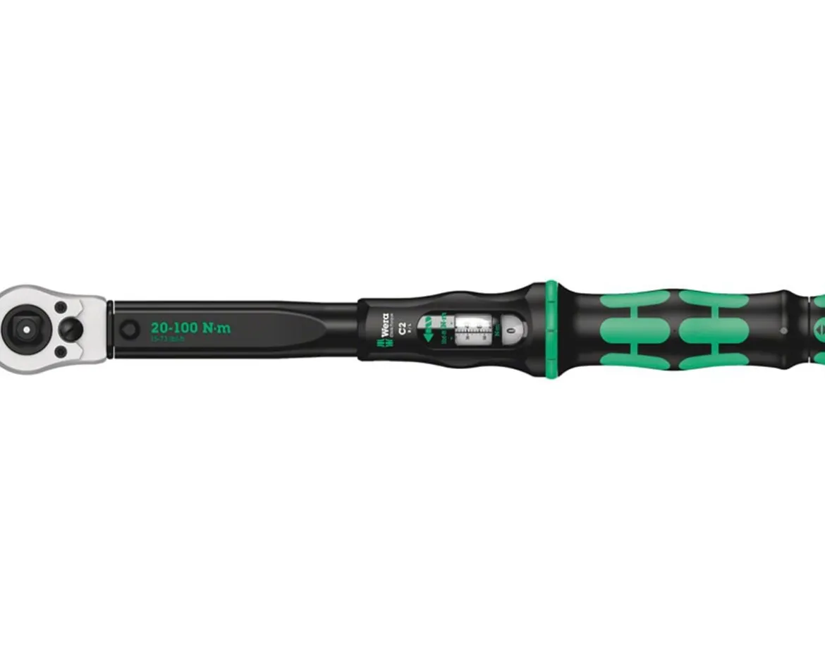 Wera Click-Torque C 2 Push R/L Adjustable Torque Wrench (20-100 Nm)