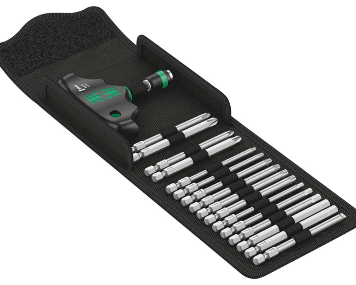 Wera Kraftform Kompakt 400 T-Handle Screwdriver & Bit Set