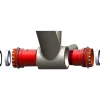 Wheels Manufacturing Bottom Bracket (Black) (BB30) (SRAM GXP Spindle) (Angular Contact Bearing)