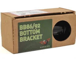 Wheels Manufacturing Outboard Bottom Bracket (Black) (BB86/92) (SRAM Spindle) (Angular Contact Bearings)