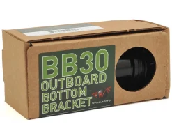 Wheels Manufacturing Outboard Bottom Bracket (Black) (BB30) (24mm/Shimano Spindle)