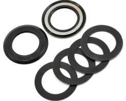 Wheels Manufacturing Outboard Bottom Bracket (Black) (PF30) (68/73mm) (24mm Spindle)