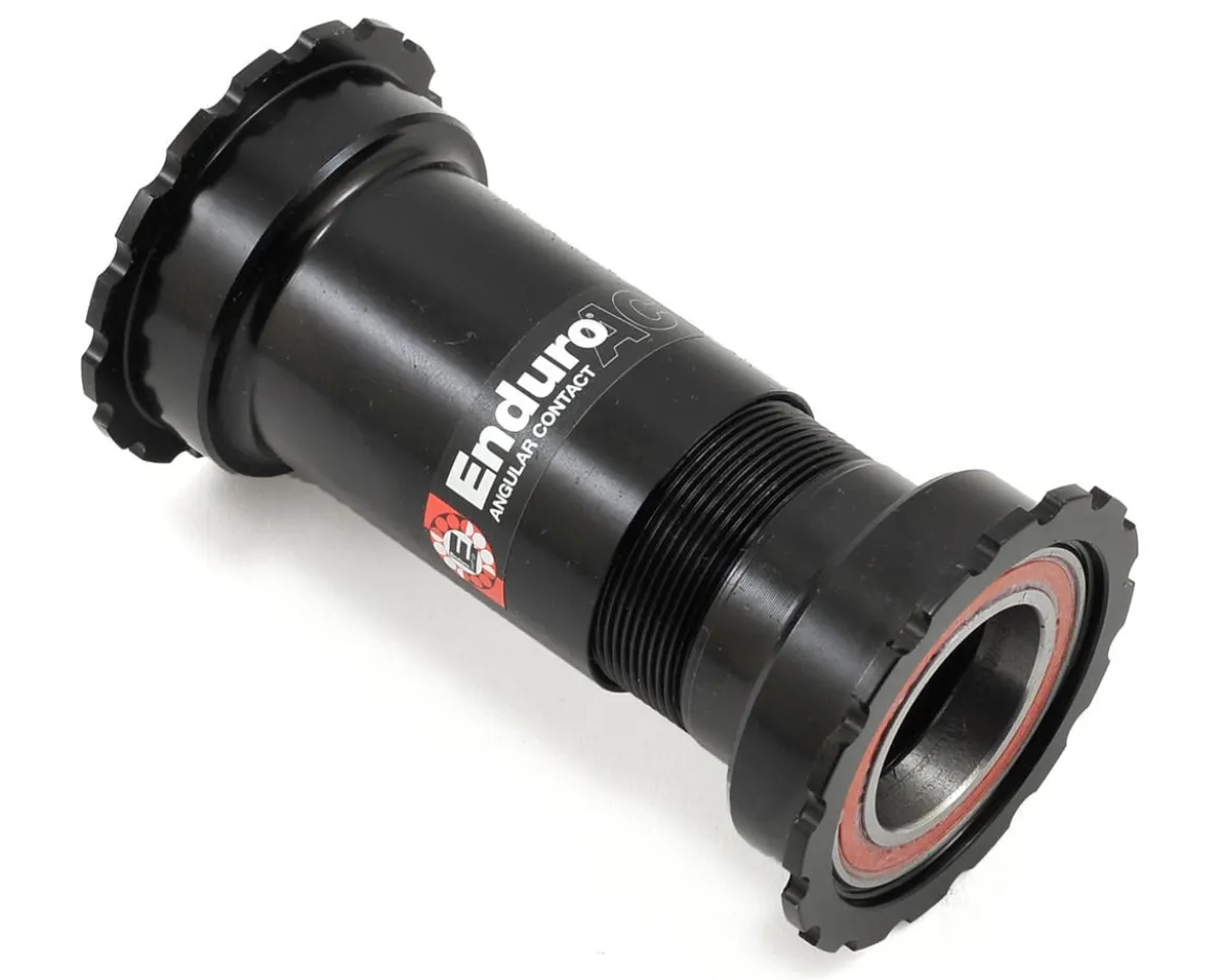 Wheels Manufacturing Outboard Bottom Bracket (Black) (BB86/92) (24mm Spindle) (Angular Contact Bearings)