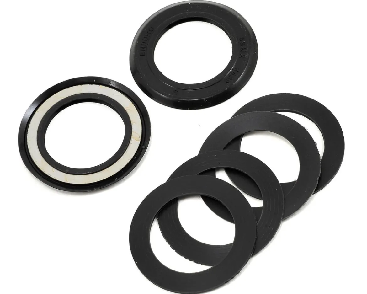 Wheels Manufacturing Outboard Bottom Bracket (Black) (BB86/92) (24mm Spindle) (Angular Contact Bearings)